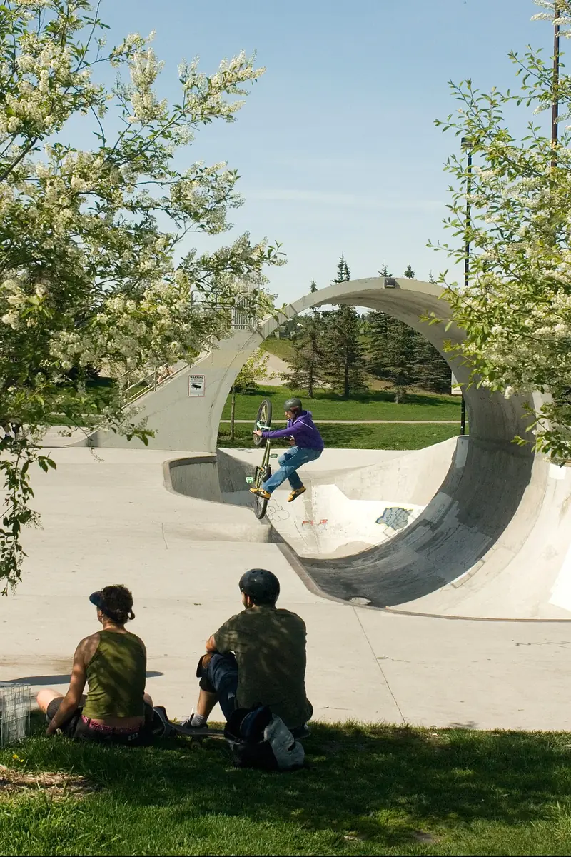 Unnamed skatepark in Calgary