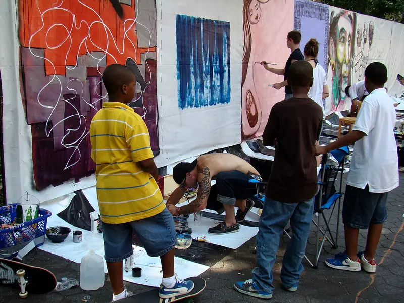 Unnamed skatepark in New York